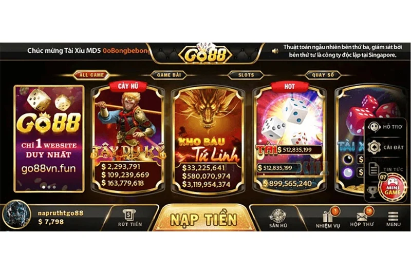 Game bài đổi thưởng go88