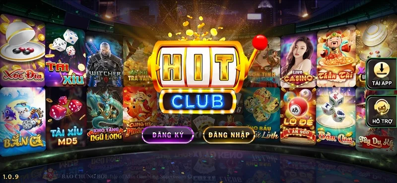 Kho game bài phong phú tại HitClub